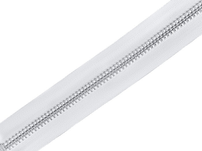 #10 Aluminum Continuous Zipper Chain (75 yard spools) - CLEARANCE