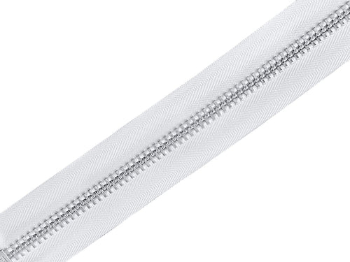 #10 Aluminum Continuous Zipper Chain (75 yard spools) - CLEARANCE