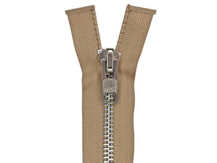 #10 Aluminum Heavy Duty Two-Way Separating (Jacket) Zipper