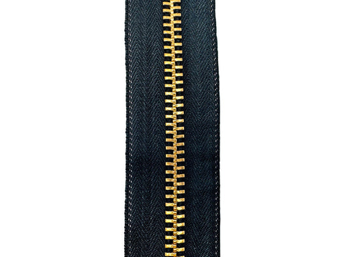 #10 Brass Nomex® Fire Retardant Continuous Zipper Chain