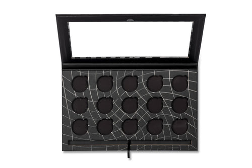 15 Pan Magnetic Palette with Brush Holder - Glisten Cosmetics