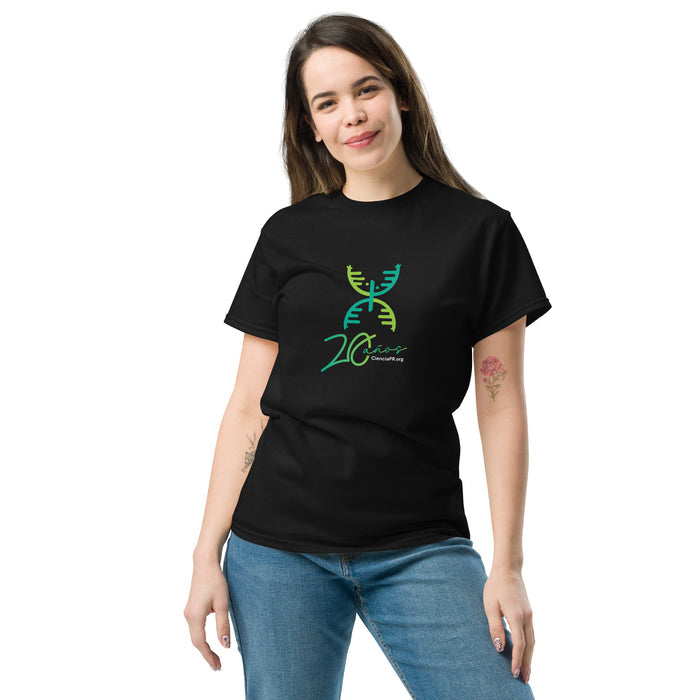 20 yrs of Ciencia Boricua Unisex classic tee