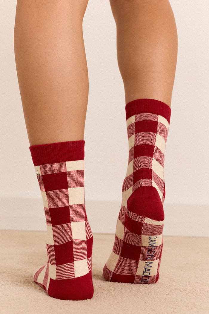 3 Pack Socks - Mixed Gingham