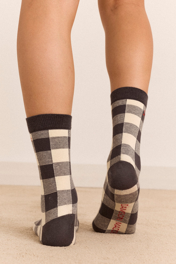 3 Pack Socks - Mixed Gingham