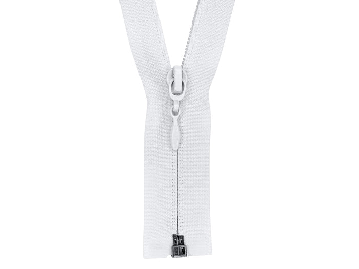 #5 Invisible Identical Reverse Coil Separating Zipper with Teardrop Pull