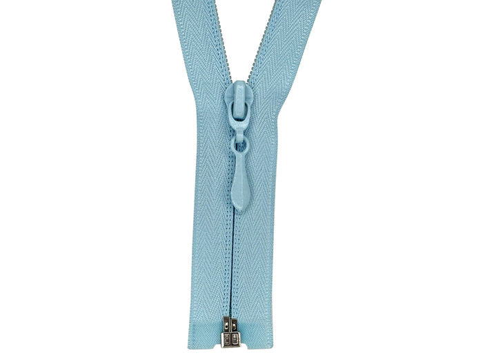 #5 Invisible Identical Reverse Coil Separating Zipper with Teardrop Pull