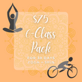 $75 6-Class Pack