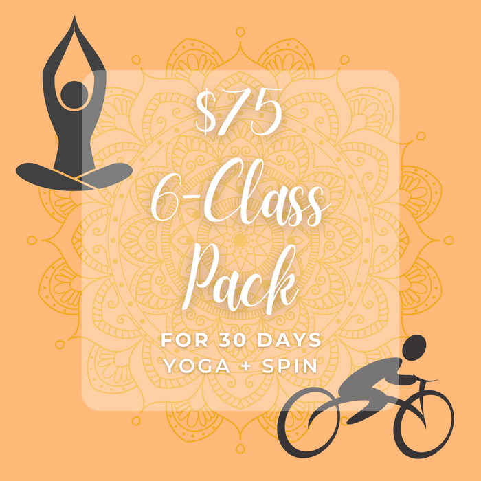 $75 6-Class Pack