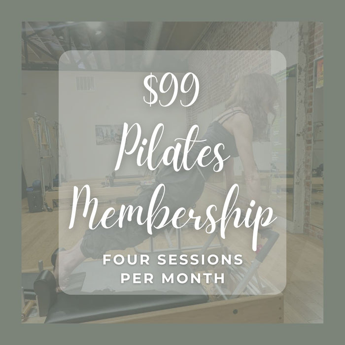 $99 Pilates Reformer Membership