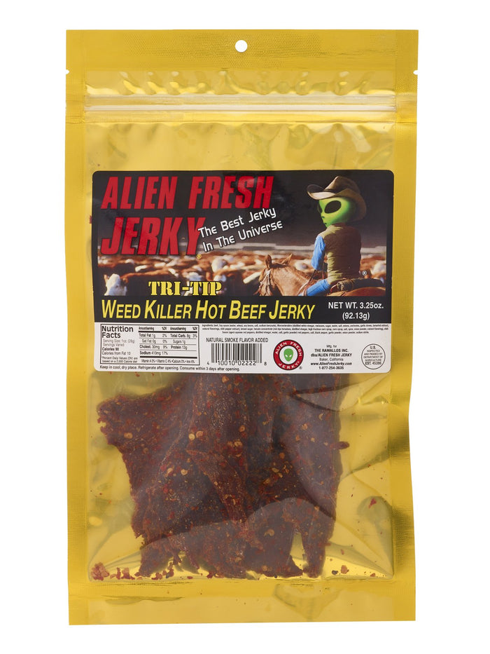 Alien Fresh Beef Jerky Weed Killer Hot 3.25oz