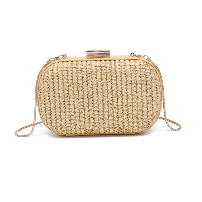 Alix Evening Bag - Natural