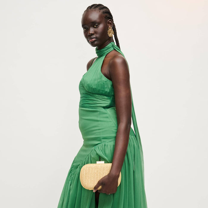 Alix Evening Bag - Natural
