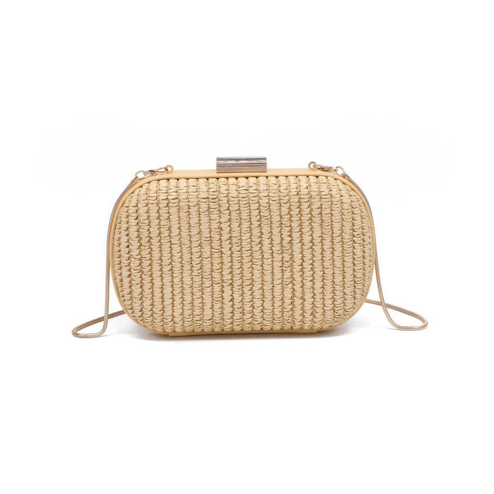 Alix Evening Bag - Natural