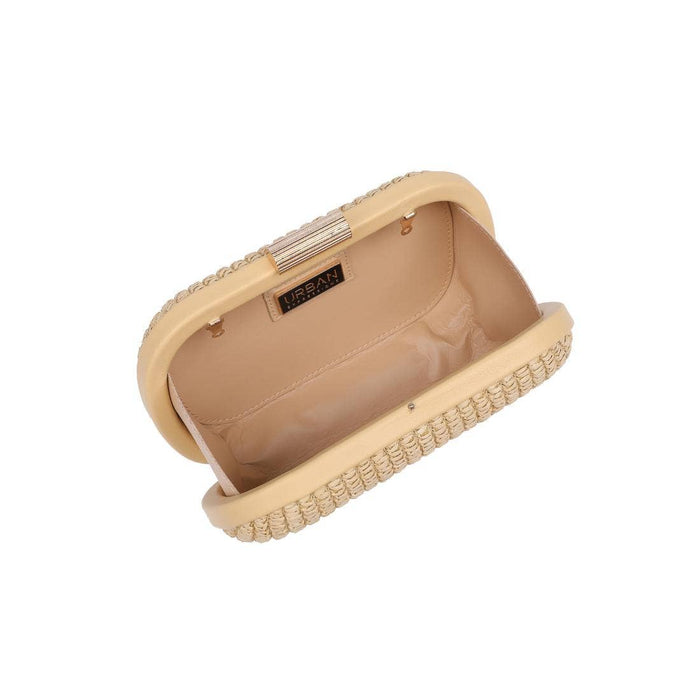 Alix Evening Bag - Natural