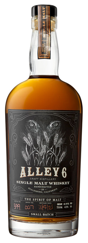 Alley 6 Single Malt Whiskey 750ml