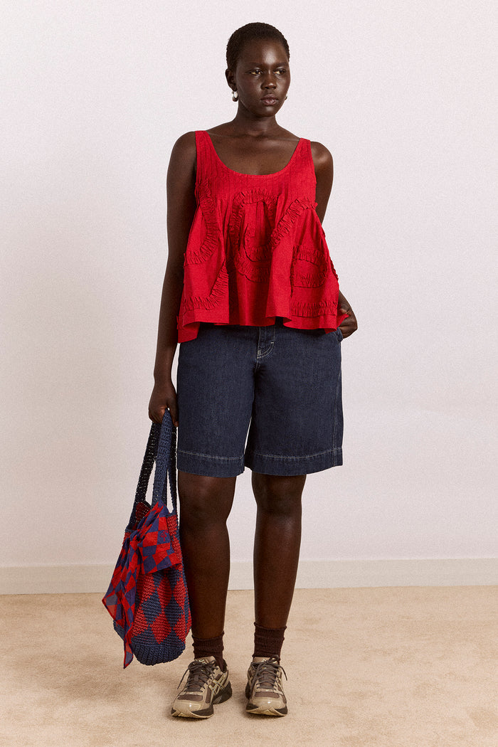 Annie Denim Shorts - Indigo