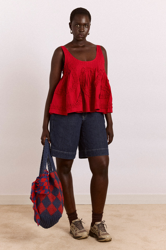 Annie Denim Shorts - Indigo