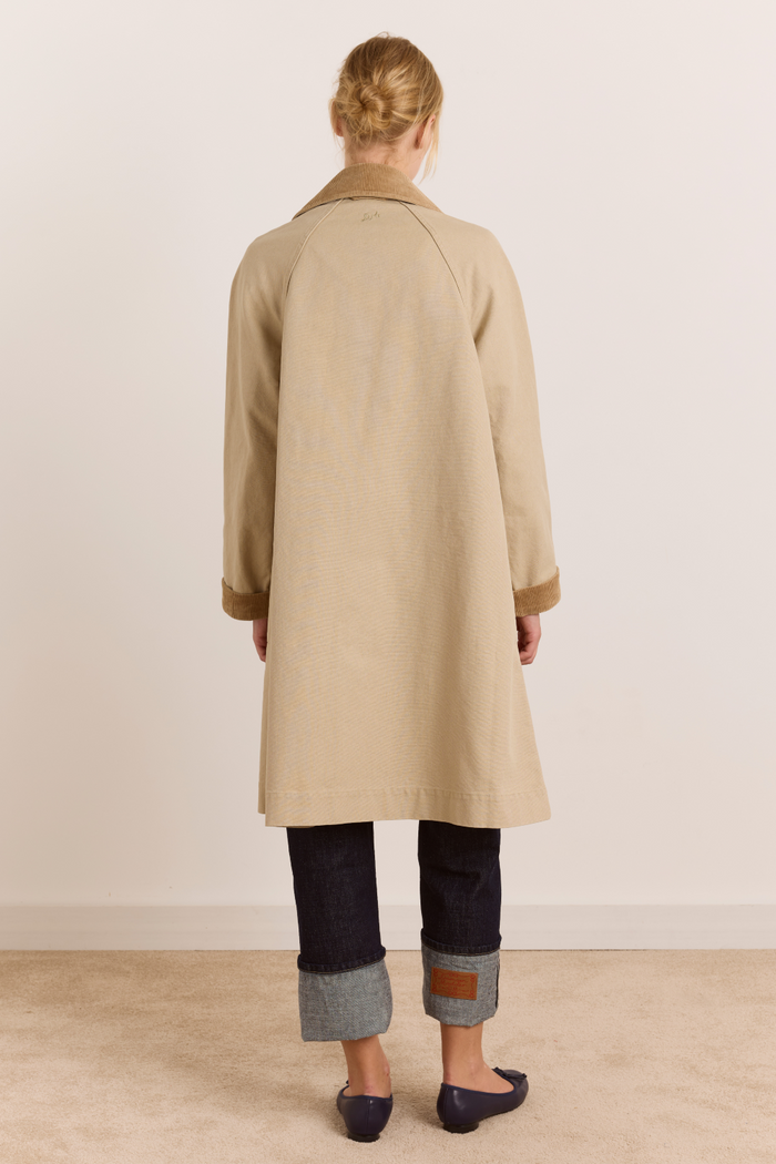 Antoine Barn Jacket - Light Stone