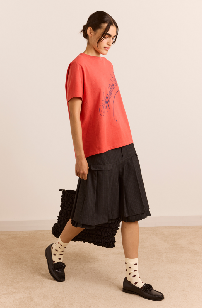 Appreciation Society Relaxed Dad Tee - Red