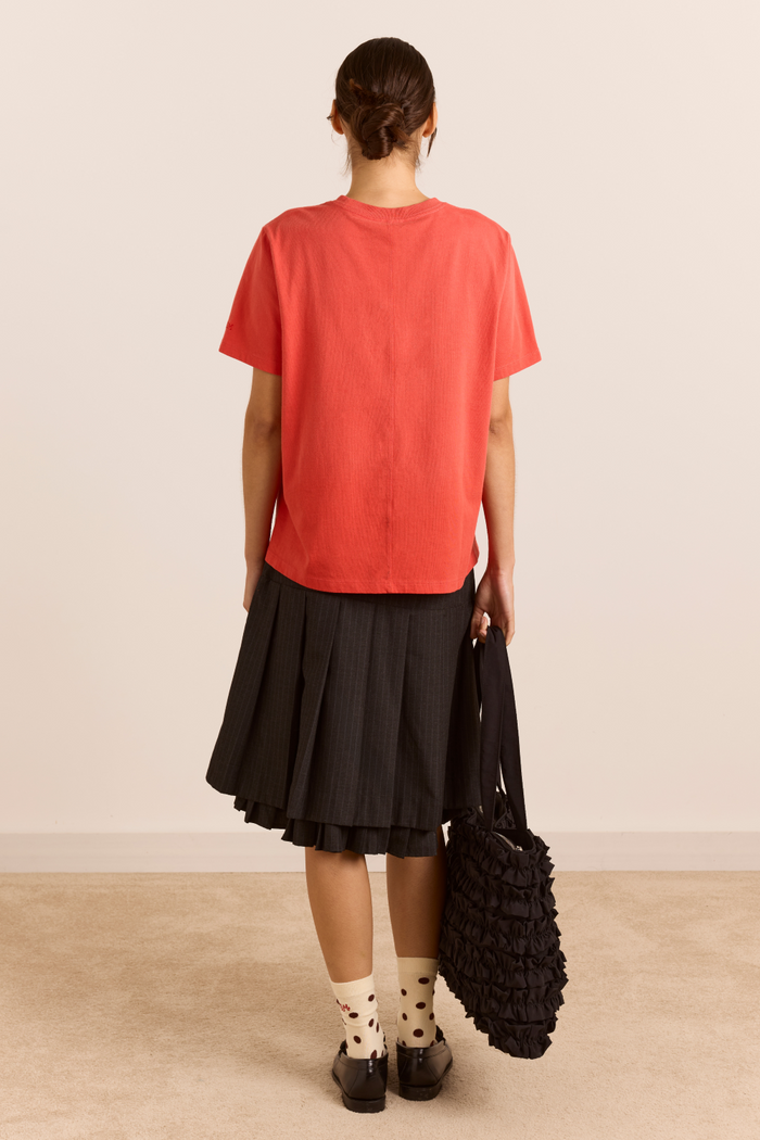 Appreciation Society Relaxed Dad Tee - Red
