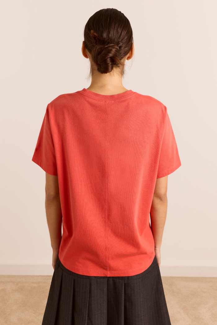 Appreciation Society Relaxed Dad Tee - Red