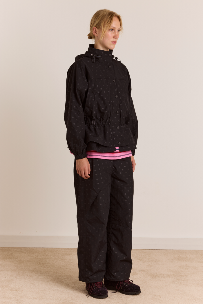 Athena Raincoat- Black Spot