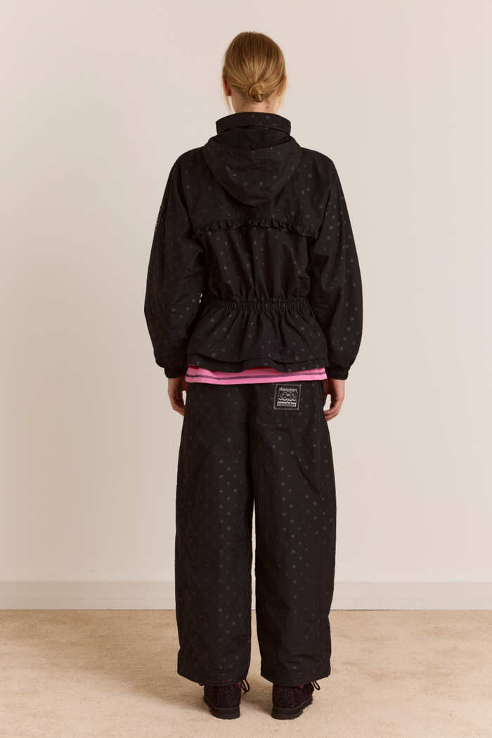 Athena Raincoat- Black Spot