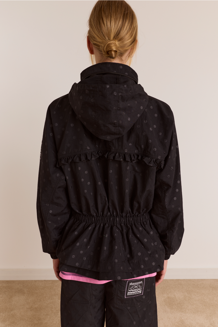Athena Raincoat- Black Spot