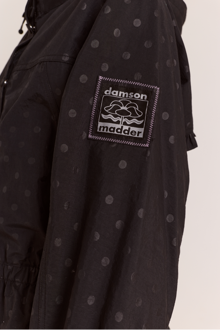 Athena Raincoat- Black Spot