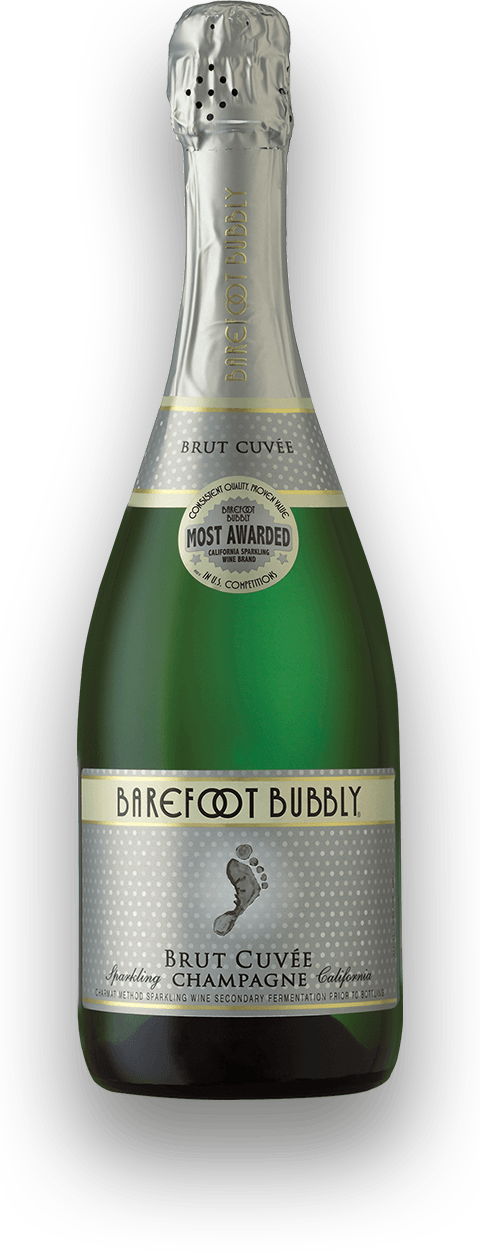 Barefoot Bubbly Brut Cuvee 750ml