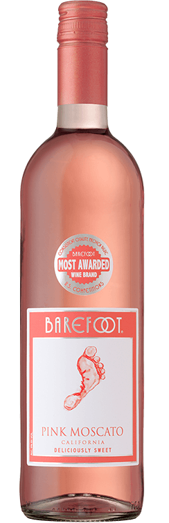 Barefoot Pink Moscato 750ml