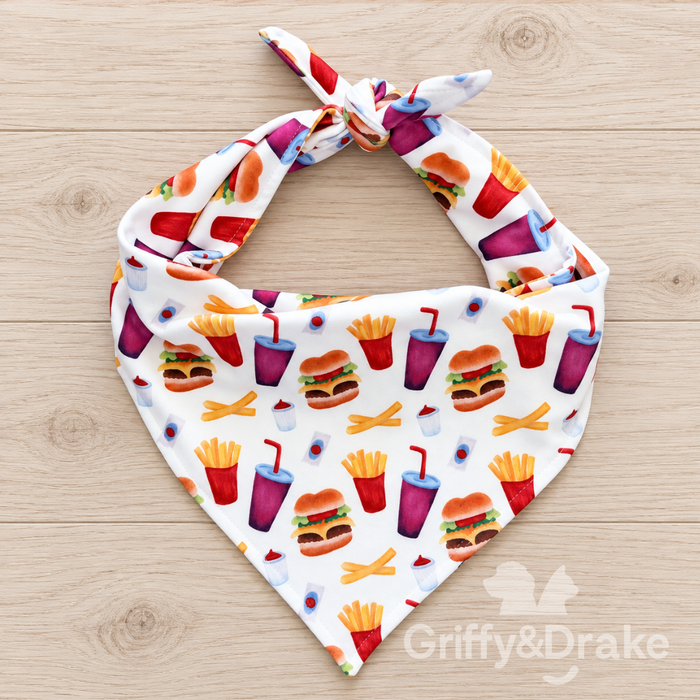 Barking For Burgers Bandana
