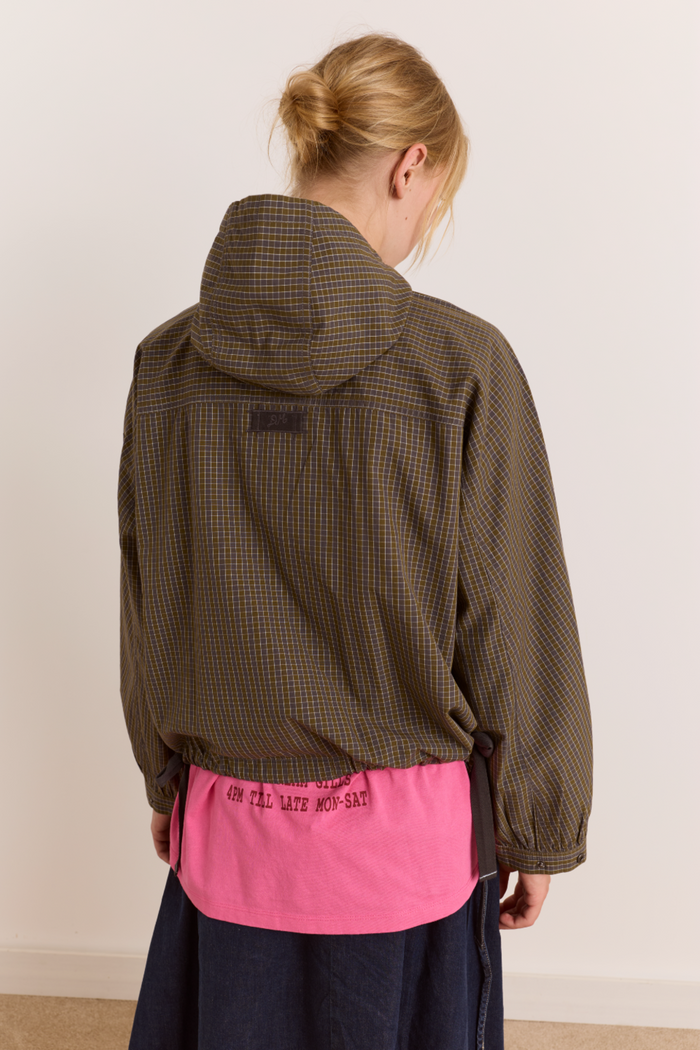 Blake Hooded Jacket - Orion Check