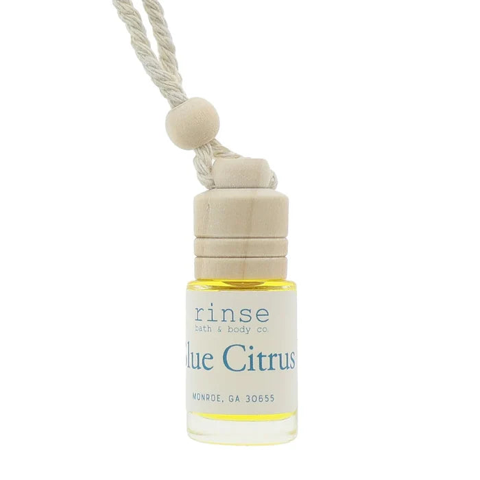 Blue Citrus Car Diffuser | Rinse Bath & Body Co.