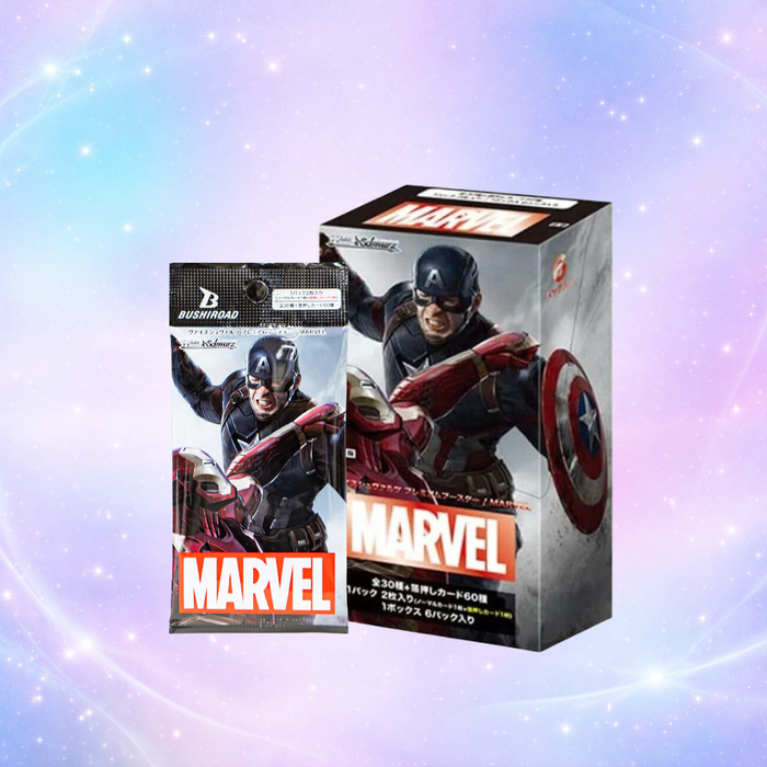 Boîte Booster Weiss Schwarz – Marvel Premium (Bushiroad)