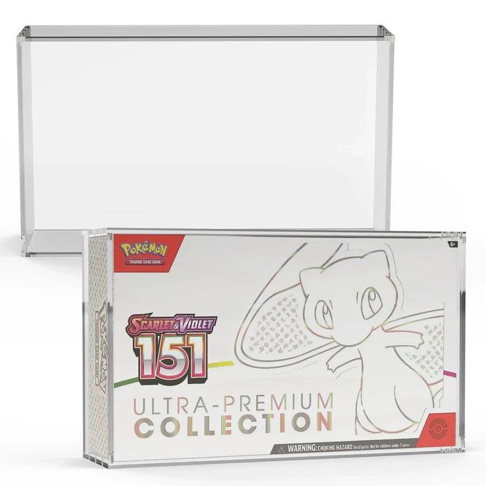 Boîtier Acrylique Premium pour Boîtes Scellées (Type UPC)