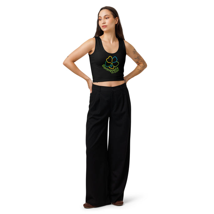 Borinqueña STEM Cotton crop top