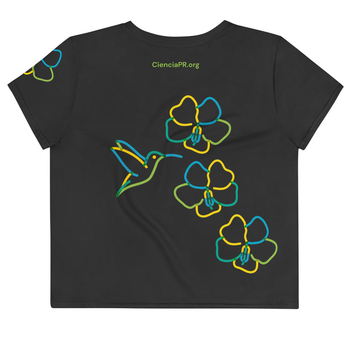 Borinqueña STEM Crop Tee