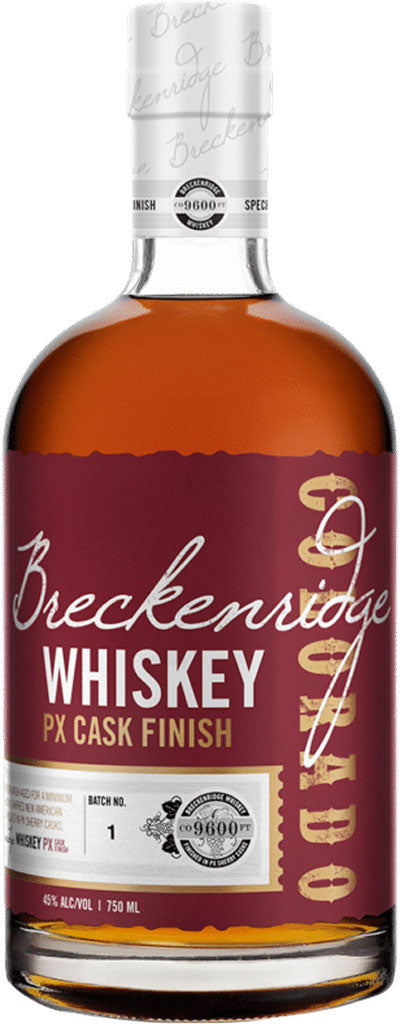 Breckenridge Bourbon Whiskey PX Sherry Cask Wood Finish 750ml