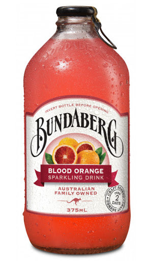 Bundaberg Blood Orange Sparkling 375ml 4pk