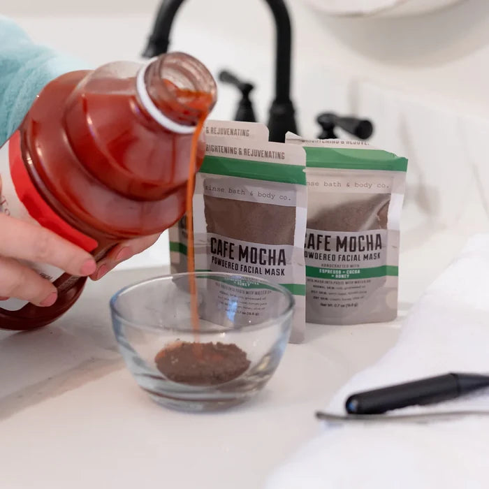 Cafe Mocha Mask Bag | Rinse Bath & Body Co.