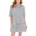 Caryn Lawn Clare Basket Dress | Mocha
