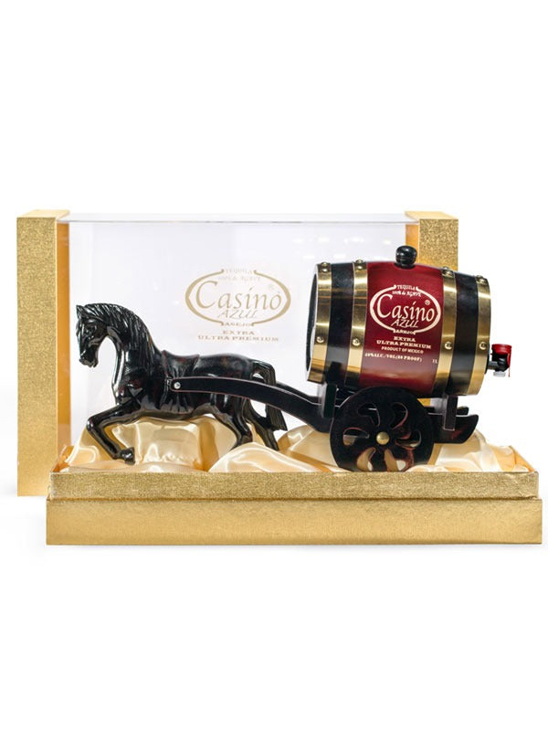 Casino Azul Extra Anejo Tequila "Horse And Carriage"1L  (IN STORE PICKUP ONLY)