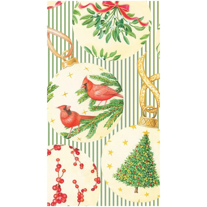 Caspari Botanical Ornaments