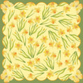 Catherine Cartie Daffodil Scarf