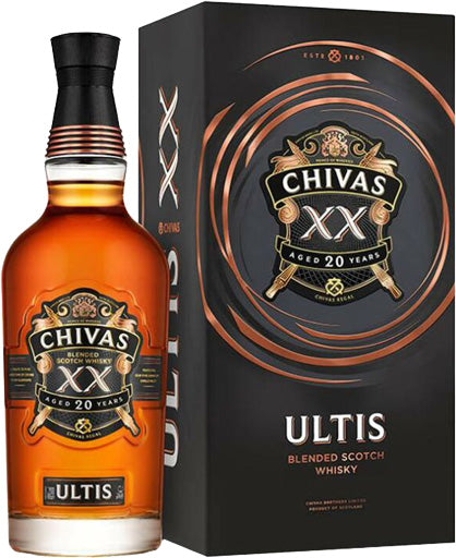 Chivas Regal Ultis Blended Scotch Whisky 20 Year Old 750ml