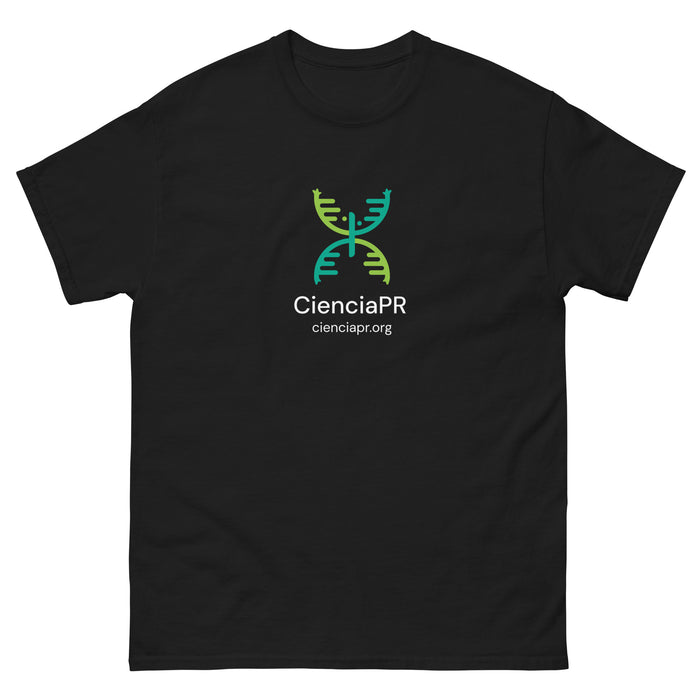 CienciaPR logo Unisex classic tee - Black