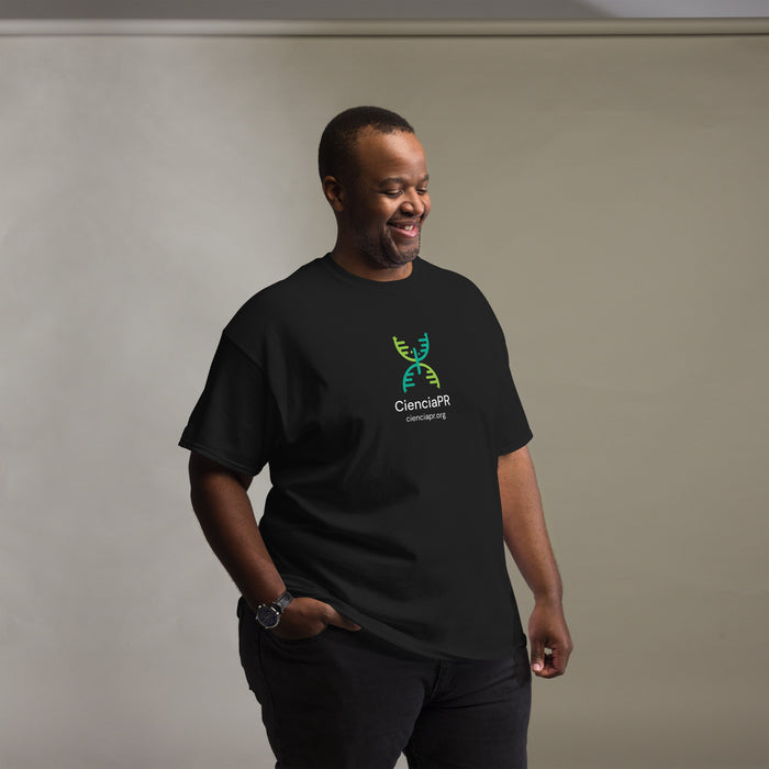 CienciaPR logo Unisex classic tee - Black