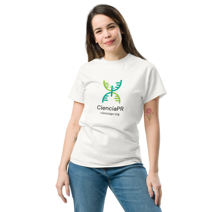 CienciaPR Logo Unisex classic tee - White