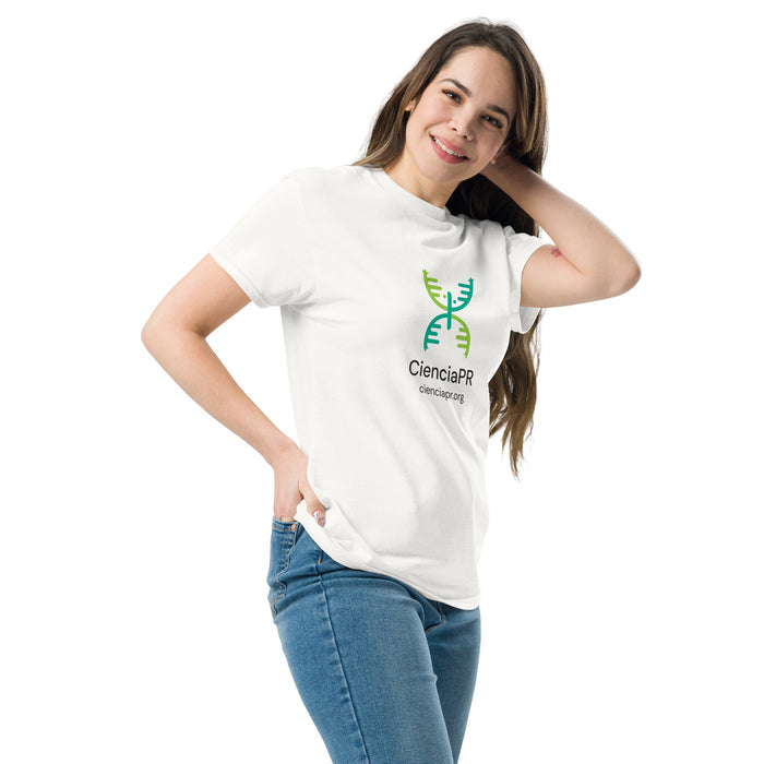 CienciaPR Logo Unisex classic tee - White